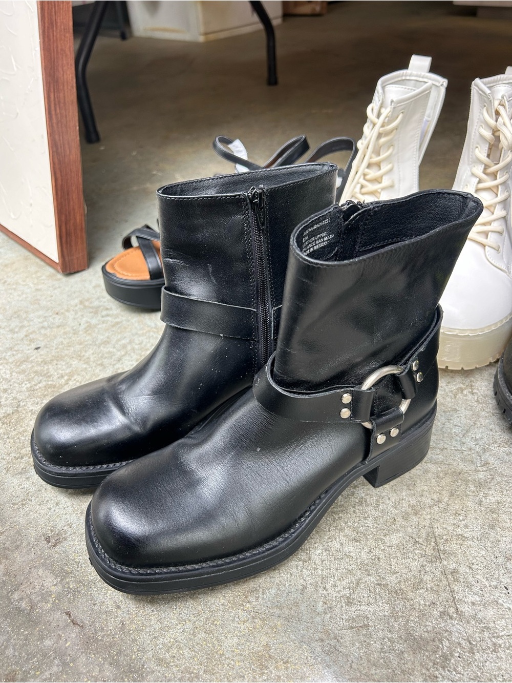Black Steve Madden Boots